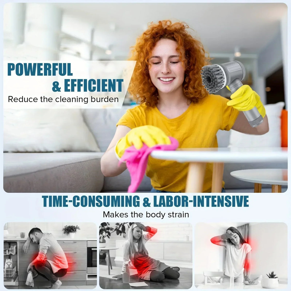 Effortless Deep Cleaning Power Tool